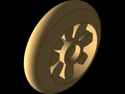Stich machine wheel