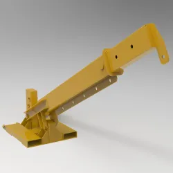 Telescopic boom for forklift - Lança telescópica para empilhadeira