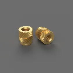 Threaded Insert M2 x 4mm for 3D printed parts