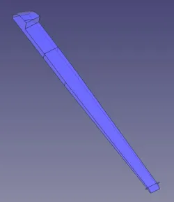 Toothpick for swiss knife (cure-dents)
