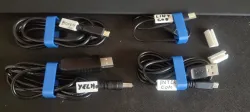 TPU simple snap cable tag