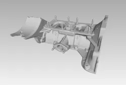 Trabant P601 upper engine case