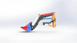 Tractor front loader