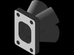 Turbo Collector t25 flange