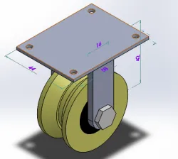 V-Wheel Sliding DOOR