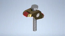 V6 engine rocker arm Sub-assembly