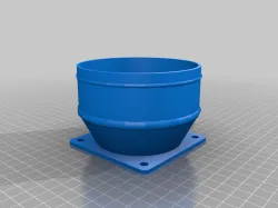 Venturi Fan Intake for 3" vent Laser Tents