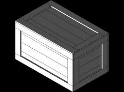 Wooden Toy Chest