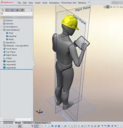 Worker Man 3.0 - 1:1 with iPad Tablet Clipboard