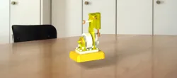 1 CYLINDER VERTICAL OSCILATING STEAM ENGINE