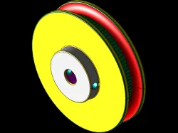 23LM stepper 56mm pulley