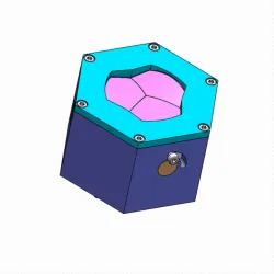 3D Printable gift box plan 01-for diy