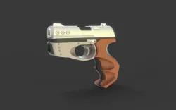 3D printed Pistol Model