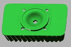 3dScan Rotax 550cc engine combustion chamber