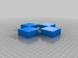 4 squares in 1 square