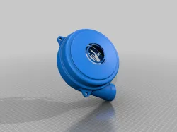 6.6" tangential vacuum motor scan