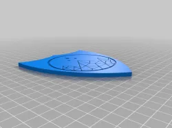 ACOTAR Night Court Shield With Stars