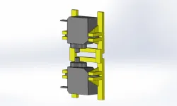 AEROMAX Micro Plane Servo Holder for 2g micro servos.