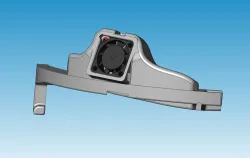 Airsoft Anti-Fog Mask Fan Mount