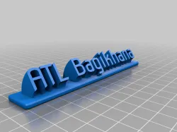ATL Bagikhana Sweeping Name Plate remix