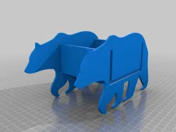 Bear Planter