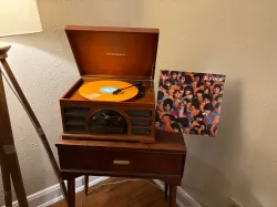 Cantilevered Vinyl Album Cover Stand