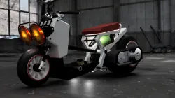 Cartoon Honda Ruckus