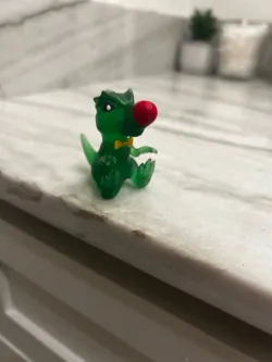 Clown Dino Keychain