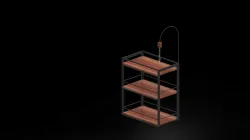 coffee serving trolley v1,2