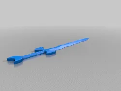 Conan the Barbarian's Sword with LED slot. 