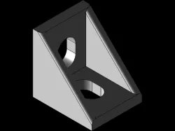 Corner - Cantoneira 20x20x17 P/ V-Slot e T-Slot