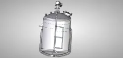 Crystallizer Tank (With Motor)