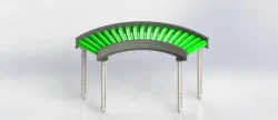 Curved Conveyor Belt