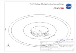 [Design Concept] Ultralight Starshade Structural Design | NASA 2022