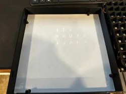 Diffusor Plate for WordClock