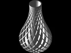 double spiral vase