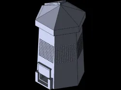 Dust Bin CAD | NERD Technological Park