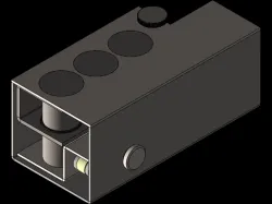 Electronic floor lock, v2.0