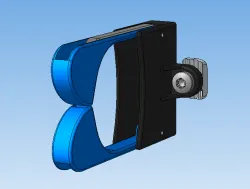 Fast installation holder - cable