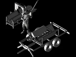 Firewood processor concept