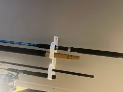 fishing rod ceiling rack