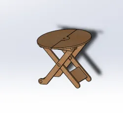 Foldable wooden Table