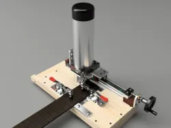 Fretboard Nut Slotting Jig