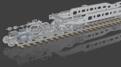 GMAM Garratt Steam Locomotive SAR - WIP