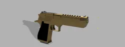Golden Desert Eagle