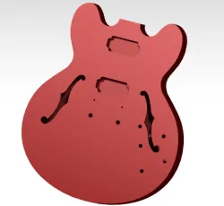 Guitar body