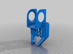 H2 V2S Lite Parts Cooling 5015 Ducts and Mount Optimized.stl