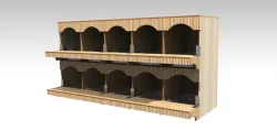Hen nesting box (with IKEA Storage box)
