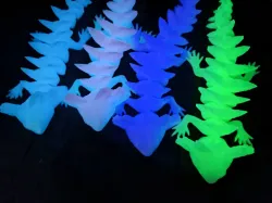 Hilge the Axolotl Articulated Fidget Toy Inspired by Bearded Dragon Lizard