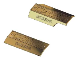 Honda CX650 - motor label plate